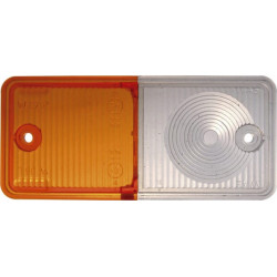 Šviesus objektyvas, gintaro spalvos / skaidrus 150x70 mm LH / RH Waś 1400691105