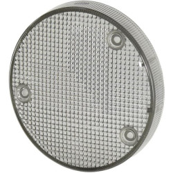 Šviesus objektyvas, pilkas, apvalus galinis/kairės Hella 9EL990354031