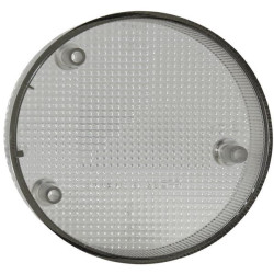 Šviesus objektyvas, pilkas, apvalus galinis/kairės Hella 9EL990354031