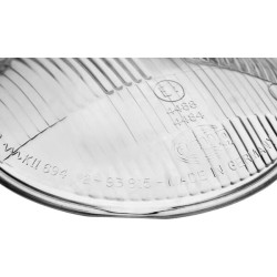 Šviesus objektyvas, skaidrus, apvalus Ø138mm LH/RH Hella 9ES093815001