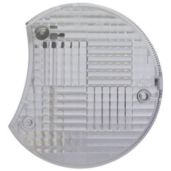 Šviesos objektyvas, baltas priekinis/kairės Hella 9EL990354011