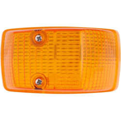 Šviesus lęšis, gintaro spalvos, stačiakampis dešinysis Hella 9EL110736001