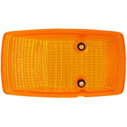 Šviesus lęšis, gintaro spalvos, stačiakampis dešinysis Hella 9EL110736001