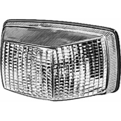 Šviesus lęšis, gintaro spalvos, stačiakampis dešinysis Hella 9EL110736001