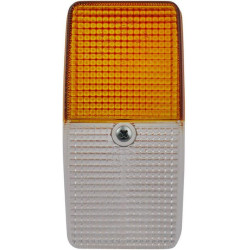 Šviesos lęšis, baltas/gintarinis, stačiakampis LH/RH Hella 9EL120224001