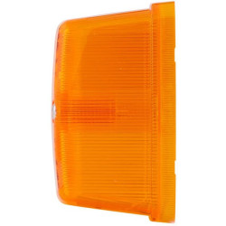 Šviesus lęšis, gintaro spalvos, kvadratinis LH/RH Hella 9EL110536001