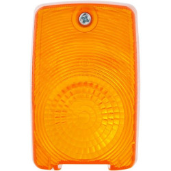 Šviesos lęšis, gintaro spalvos, stačiakampis LH/RH Hella 9EL134658001