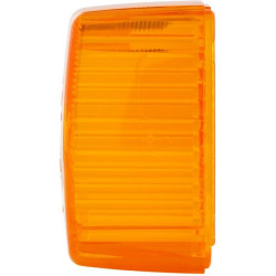 Šviesos lęšis, gintaro spalvos, stačiakampis LH/RH Hella 9EL134658001