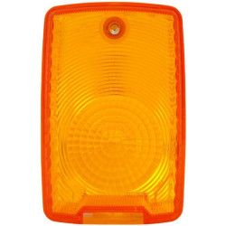 Šviesos lęšis, gintaro spalvos, stačiakampis LH/RH Hella 9EL134658001