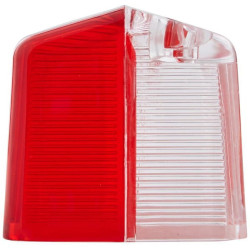 Šviesus objektyvas, skaidrus/raudonas, stačiakampis LH/RH Hella 9EL132215001