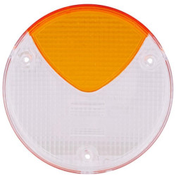 Šviesos lęšis, baltas/gintarinis Hella 9EL964531001