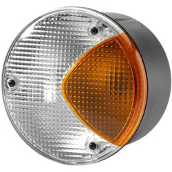 Šviesos lęšis, baltas/gintarinis Hella 9EL964531001