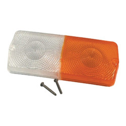 Šviesus objektyvas, skaidrus/gintarinis, stačiakampis priekis/LH/RH Cobo 03178200