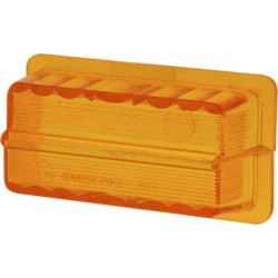 Šviesus objektyvas, gintaro spalvos 95x49 mm LH/RH Waś 1400698125