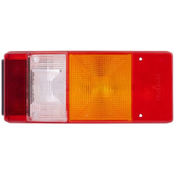 Šviesos lęšis, raudonas/skaidrus/gintarinis galinis/dešinysis Hella 9EL147097001