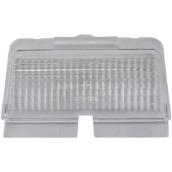 Šviesos objektyvas, raudonas/skaidrus/gintarinis galinis/kairės Hella 9EL136833001