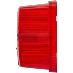 Šviesos objektyvas, raudonas, kvadratinis LH/RH/galinis Hella 9EL115003035