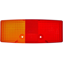 Šviesos lęšis, raudonas/skaidrus/gintarinis galinis/kairysis Hella 9EL118697001