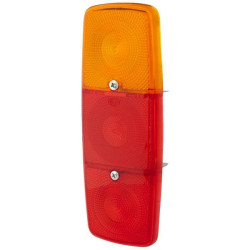 Šviesos objektyvas, raudonas/skaidrus/gintarinis LH/RH/galinis Hella 9EL109139001