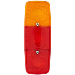 Šviesos objektyvas, raudonas/skaidrus/gintarinis LH/RH/galinis Hella 9EL109139001