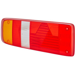 Šviesos lęšis, gintarinis/raudonas galinis/kairysis Hella 9EL340829011