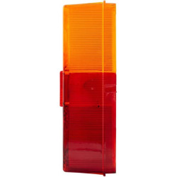 Šviesus objektyvas, gintarinis/raudonas, stačiakampis LH/RH/galinis Hella 9EL997310001