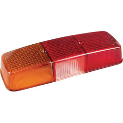 Šviesos lęšis, gintarinis/raudonas galinis/kairės Hella 9EL052560011