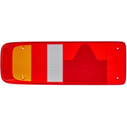 Šviesos lęšis, raudonas/skaidrus/gintarinis galinis/dešinysis Hella 9EL340829001