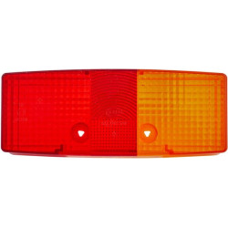 Šviesos lęšis, raudonas/skaidrus/gintarinis galinis/dešinysis Hella 9EL121431001