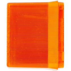 Šviesos lęšis, raudonas/skaidrus/gintarinis, stačiakampis galinis/dešinis Hella 9EL997452001