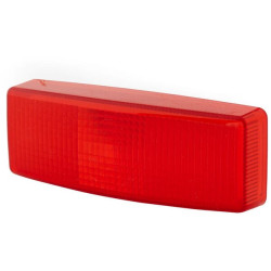 Šviesos objektyvas, raudonas, stačiakampis LH/RH/galinis Hella 9EL141135001