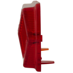 Šviesus objektyvas, gintarinis/raudonas, stačiakampis galinis/kairės Hella 9EL107368001