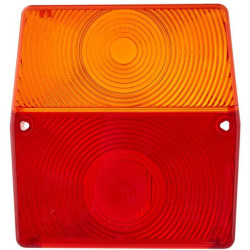 Šviesos objektyvas, raudonas/skaidrus/gintarinis LH/RH/galinis Hella 9EL998002031