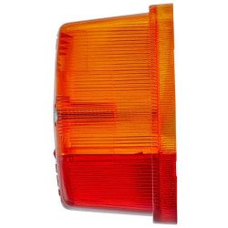 Šviesus objektyvas, gintarinis/raudonas, kvadratinis LH/RH/galinis Hella 9EL115003011