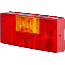 Šviesos objektyvas, raudonas/gintarinis galinis/dešinis Hella 9EL137792011