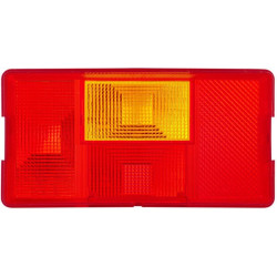 Šviesos objektyvas, raudonas/gintarinis galinis/dešinis Hella 9EL137792011