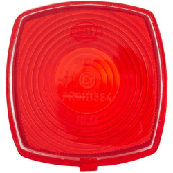 Šviesus objektyvas, raudonas KŠ/RH/galinis Hella 9EL117330011