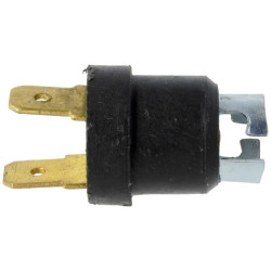 Plastikinis lemputės laikiklis, 2 kontaktai 50024753P