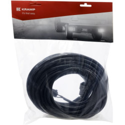 Prailginimo laidas Deutsch 3 kontaktų, 20m, moteriškas/vyriškas DT 3 kontaktų KADT0320M