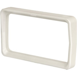 Darbinis šviesos rėmas, stačiakampis, baltas, 158x23x95mm, Kramp LA104WFR