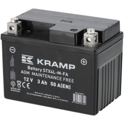 Baterija 12V 3Ah 50A uždara Kramp SBA31250KR