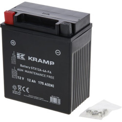Baterija 12V 12Ah 175A uždaryta Kramp SBA1212175KR