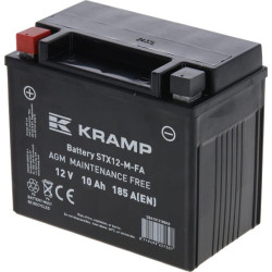 Akumuliatorius 12V 10Ah 185A uždarytas Kramp SBA1012185KR