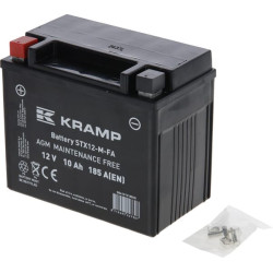 Akumuliatorius 12V 10Ah 185A uždarytas Kramp SBA1012185KR