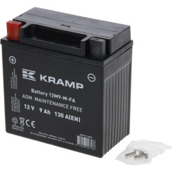 Akumuliatorius 12V 9Ah 130A uždarytas Kramp SBA912130KR