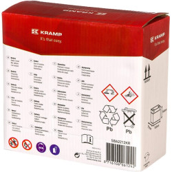 Baterija 12V 22Ah 160A Kramp SBA2212KR