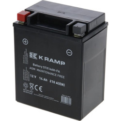 Baterija 12V 14Ah 210A uždaryta Kramp SBA1412210KR