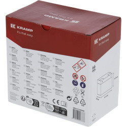 Baterija 12V 12Ah 200A uždaryta Kramp SBA1212200KR