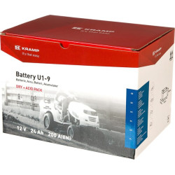 Baterija 12V 24Ah 220A Kramp U19MKR