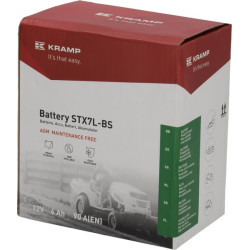 Baterija 12V 6Ah 90A uždaryta Kramp YTX7LBSKR